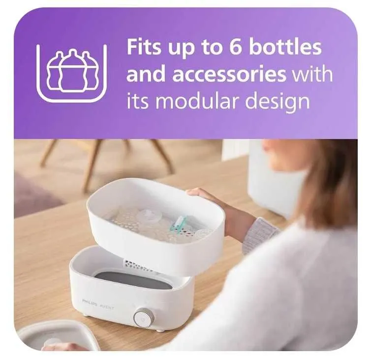 Стерилизатор и сушилка для детских бутылочек Philips Avent Premium — фото 4 Стерилизатор и сушилка для детских бутылочек Philips Avent Premium — фото 4