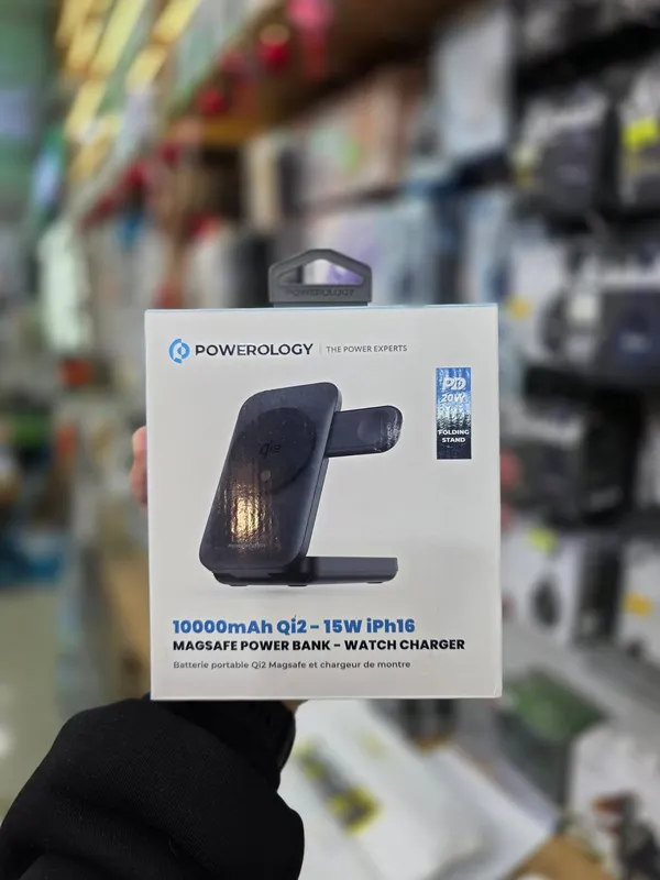 Беспроводная зарядка Powerology Переносная зарядка Qi2