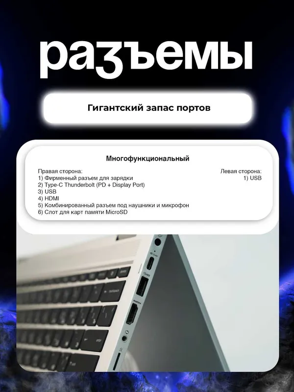 [REF] HP Probook x360, Ryzen 7 PRO 5850U, 16/512 GB, 13.3" FHD IPS — фото 2
