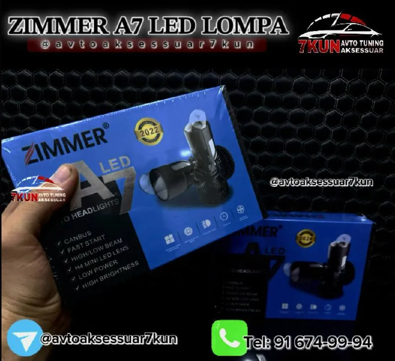 ZIMMER A7 LED LOMPA 2 ZIMMER A7 LED LOMPA 2