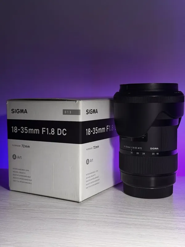 SIGMA 18-35mm F1.8 for Canon EF 1 SIGMA 18-35mm F1.8 for Canon EF 1