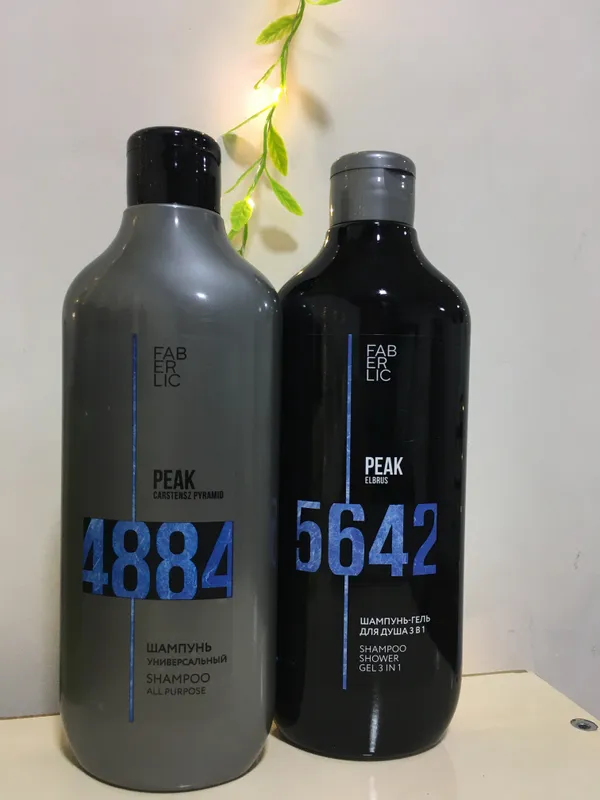 Calming Peak qatorining 1 da 3 shampun-dush geli 1 Calming Peak qatorining 1 da 3 shampun-dush geli 1