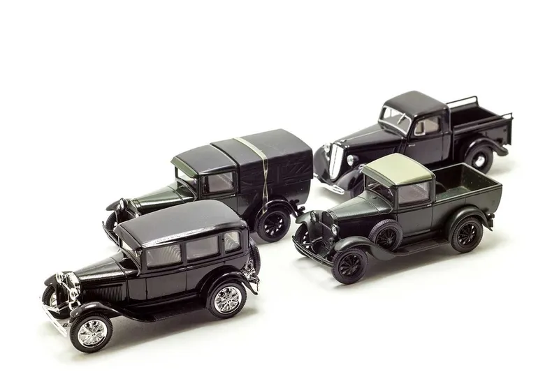 Игрушечные ретро автомобили, машины ф-мы Наш Автопром, масштаб 1:43. — фото 3