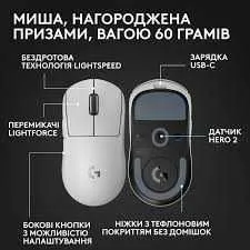 (Новый)Мышь беспроводная Logitech G PRO X SUPERLIGHT 2 белый