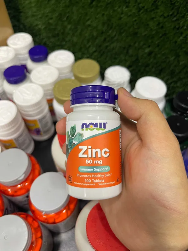 Now Zinc 50 mg, 100 tabletka Now Zinc 50 mg, 100 tabletka