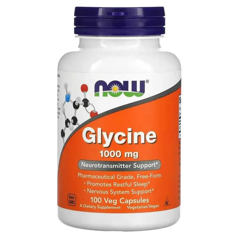 NOW Foods Glycine глицин glisin — фото 1