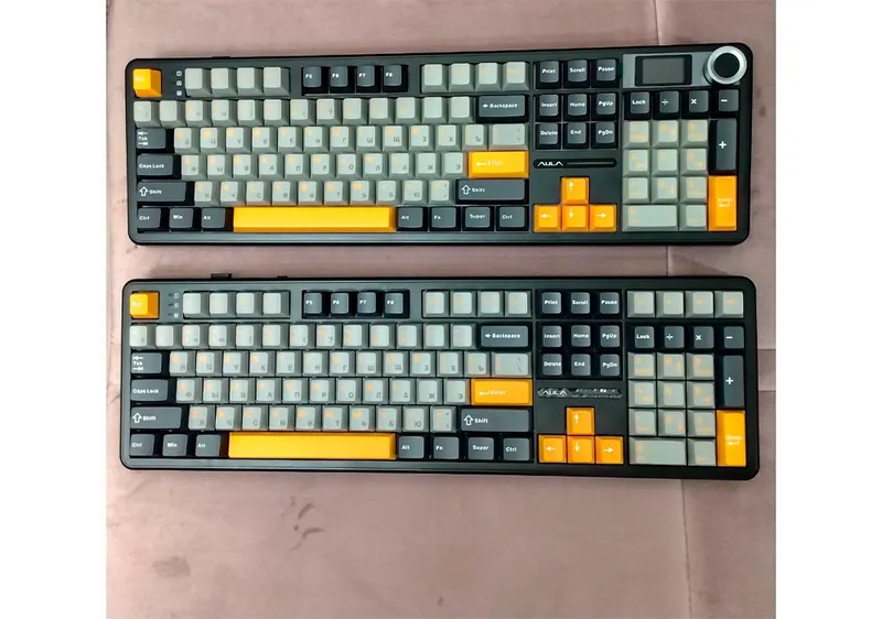 Клавиатура AULA F108PRO -F108 RU/EN оригинал 3в1 4 Клавиатура AULA F108PRO -F108 RU/EN оригинал 3в1 4