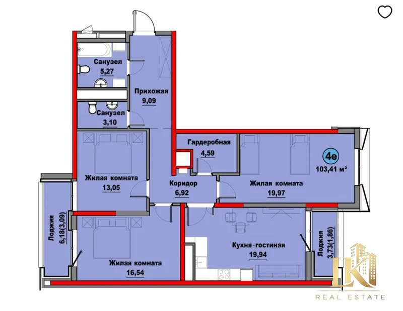 Продаётся 4-комнатная квартира в ЖК Regnum Plaza (White Box) — фото 1 Продаётся 4-комнатная квартира в ЖК Regnum Plaza (White Box) — фото 1