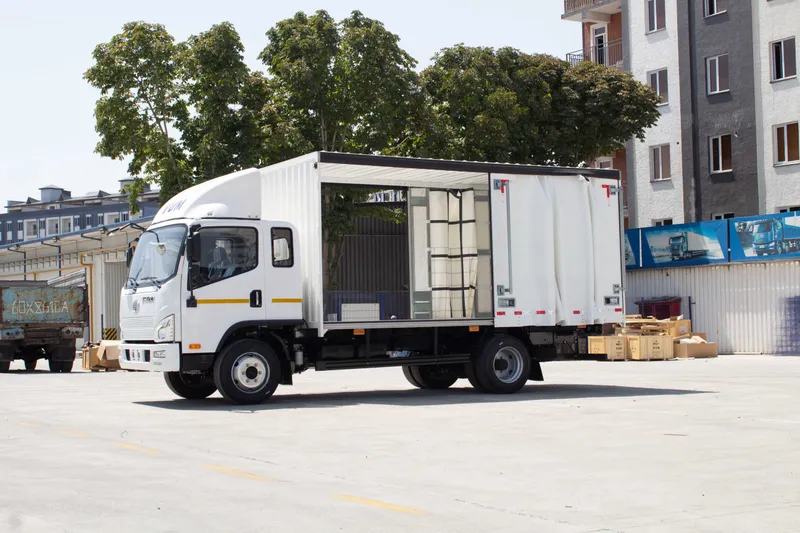 Сотувда мавжуд! Автофургон шторно-тентовый FAW Tiger V, (24,6м³) — фото 3
