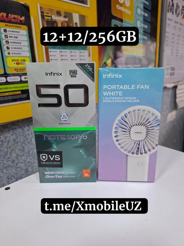 Infinix Note 50 Pro 12+12/256GB Infinix Note 50 Pro 12+12/256GB