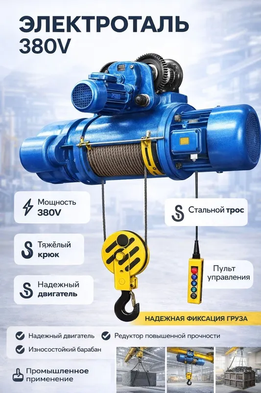 Telfer tal 380V / ТЕЛЬФЕР тал