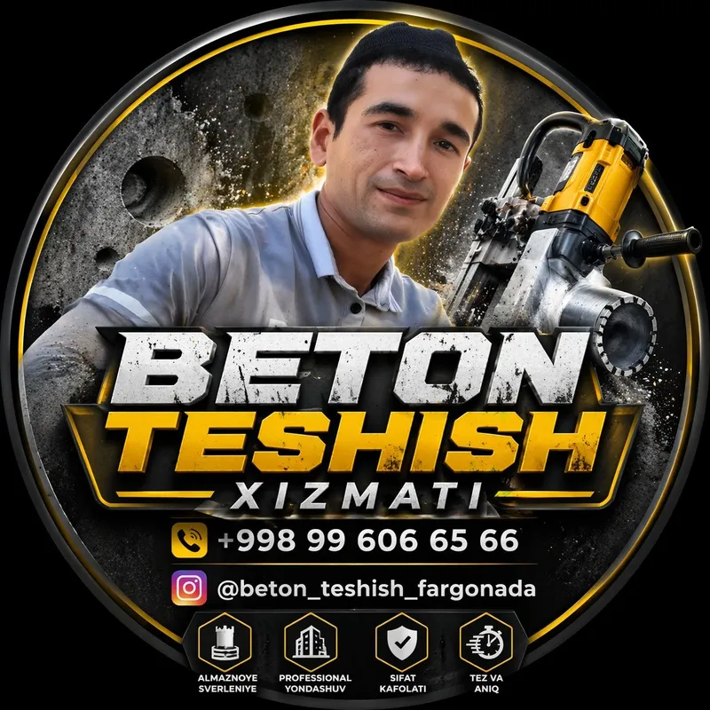 Beton teshish xizmati — фото 1