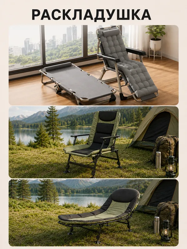 Camping va sayohat uchun raskladushka 1
