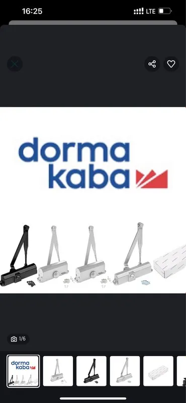 Дверной доводчик dorma Дверной доводчик dorma