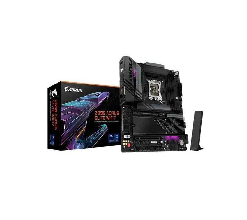 { Материнская плата Gigabyte Z890 AORUS ELITE WiFi 4xDDR5 LGA1851 — фото 1