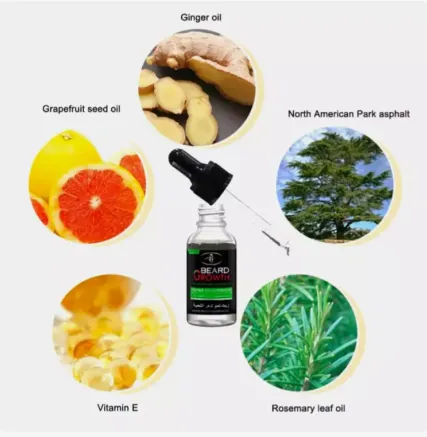 Soqol o'stirish uchun yog' Beard Growth, 40ml — фото 2