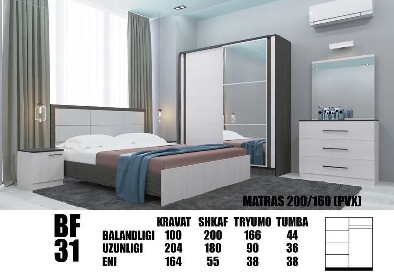 spalni garnitur yengi 1