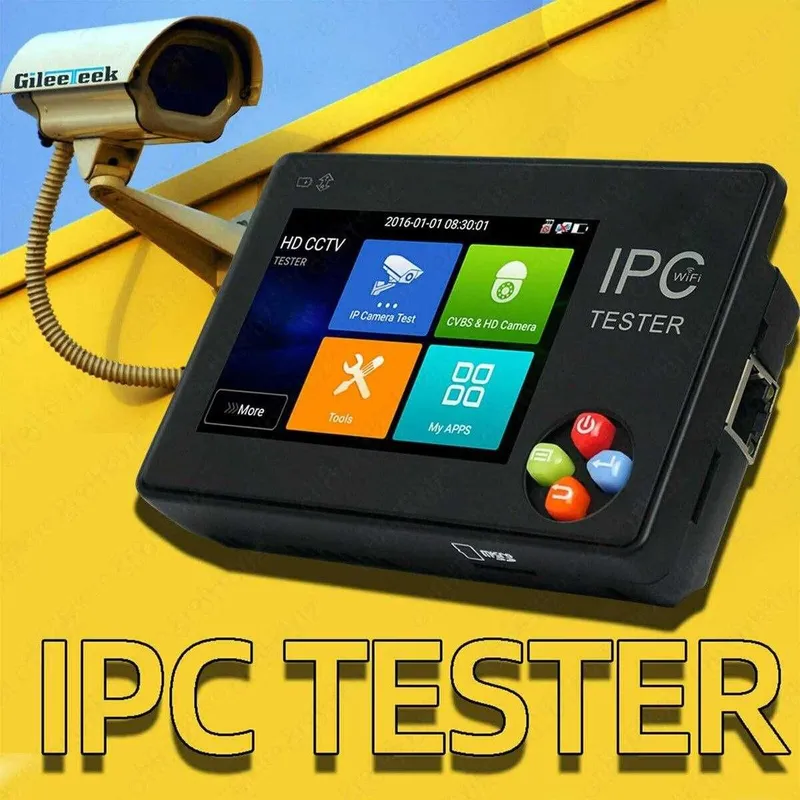 IPC tester 8k universal / IPC тестер 8к для камера с шупом 8 IPC tester 8k universal / IPC тестер 8к для камера с шупом 8