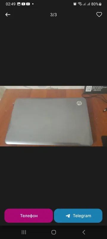 Hp noutbok 300 ta o'yin, ram 12 gb ssd 240, core i5, bonus bor — фото 1