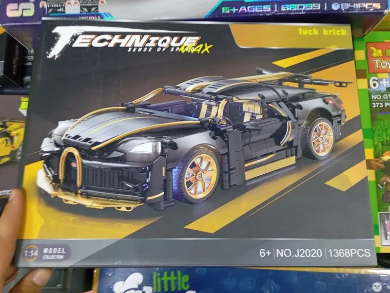 Конструктор лего машина Bugatti Style Technique 1368 деталей / Yangi 1
