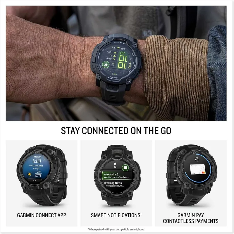 Garmin Instinct 3 AMOLED 45 mm Black 4