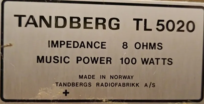 Tandberg TL-5020 karnaylari 4 Tandberg TL-5020 karnaylari 4