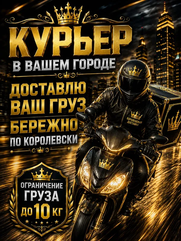 Ваш мобильный курьер в городе