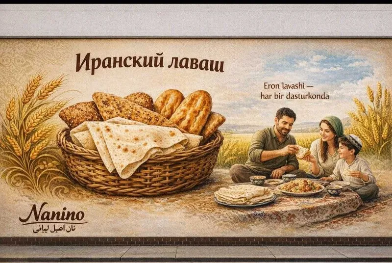 Иранский лаваш NANINO 2