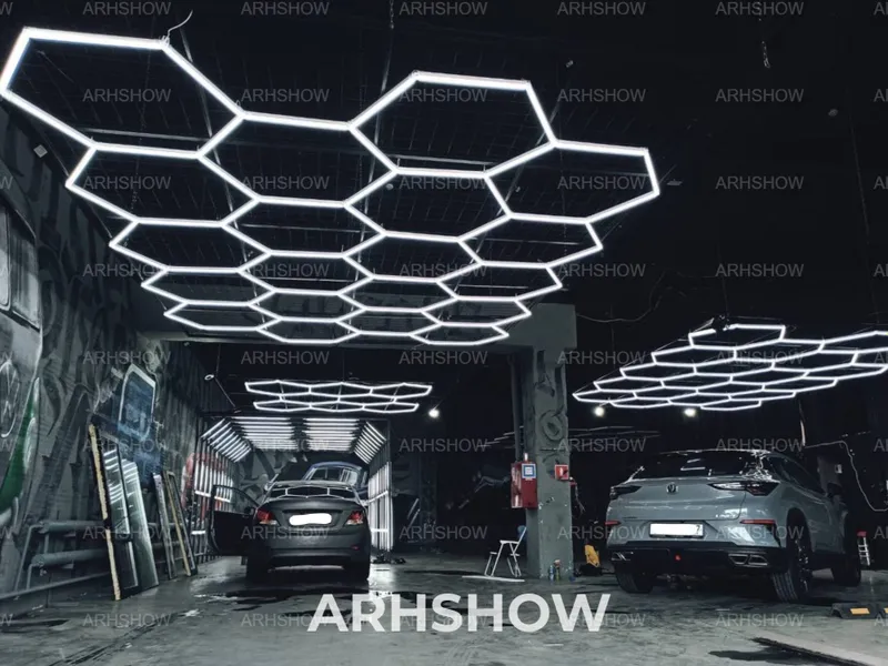 LED Hexagon соты освещение для бизнеса — фото 2