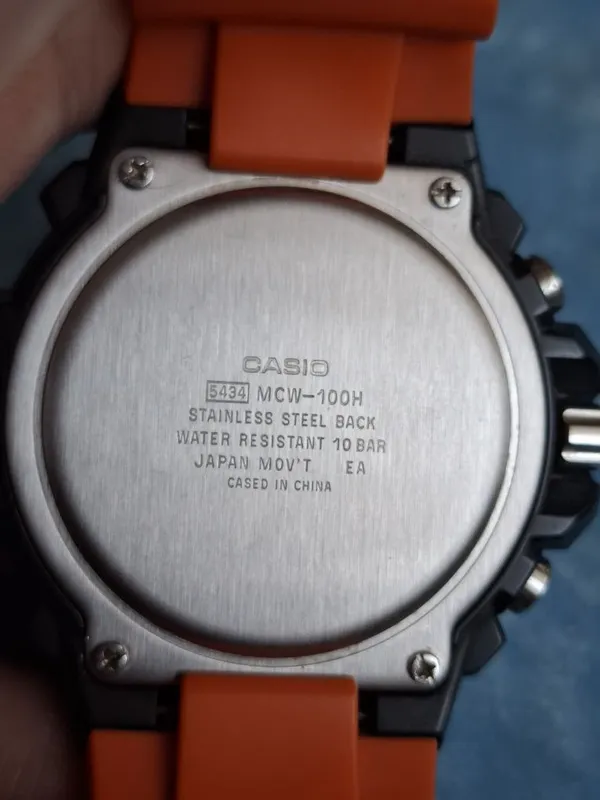 Часы Casio модель MCW- 100H хронограф — фото 3