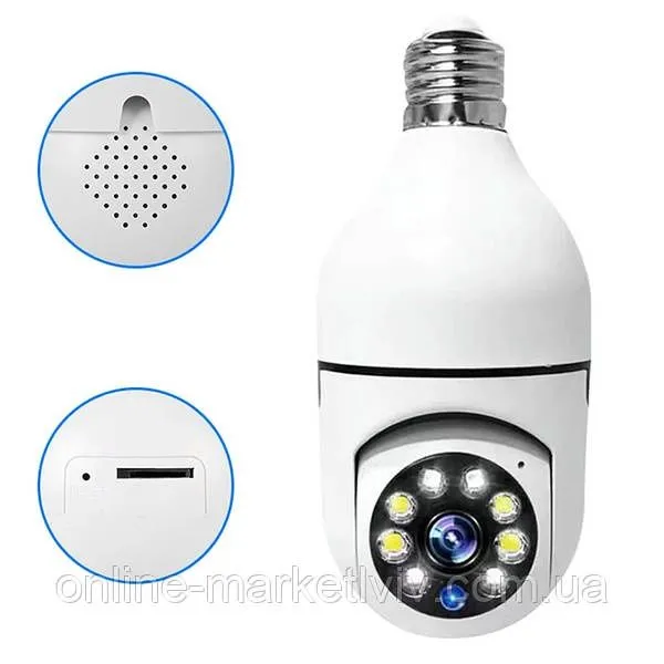 Wifi smart kamera - ofis va uy uchun maxsus - wifi orqali ishlaydi — фото 1