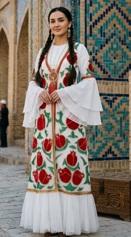 Anorli ko’ylak qo’l mehnati