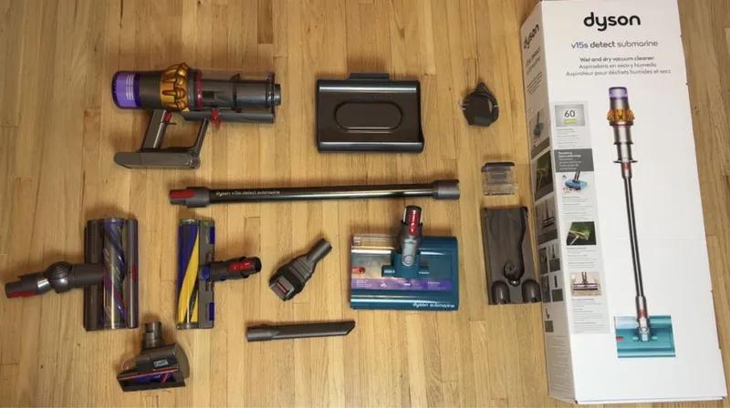 Пылесосы от Dyson V15 V15s Detect Submarine Оригинал! Бесп. Доставка — фото 1