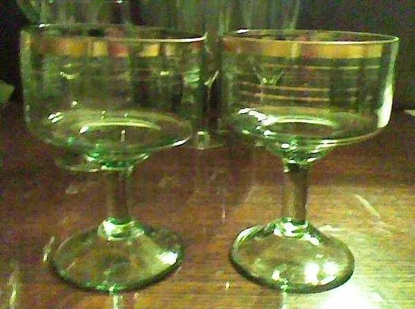 Фужеры разные, стаканы гранёные