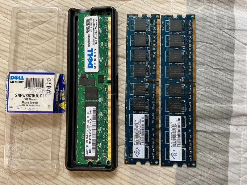 DDR 2 1GB, для рабочих станций и серверов