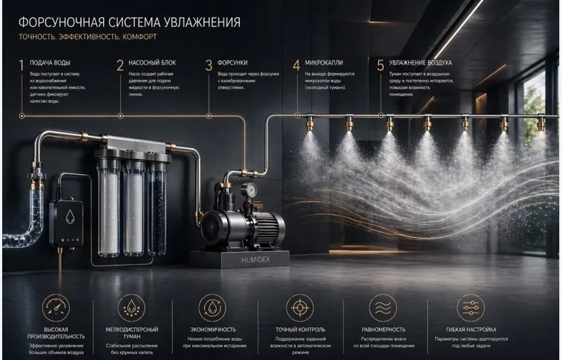Мелкая распыльния туманы для дома и офиса 1