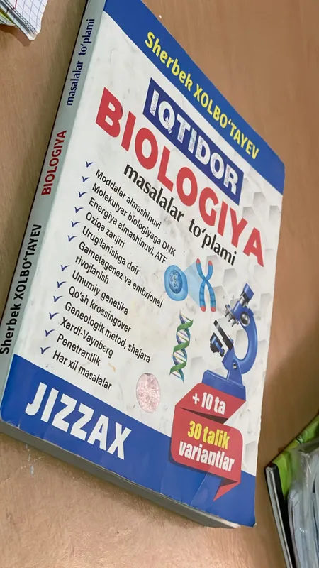 Biologiya masala kitob IQTIDOR — фото 2
