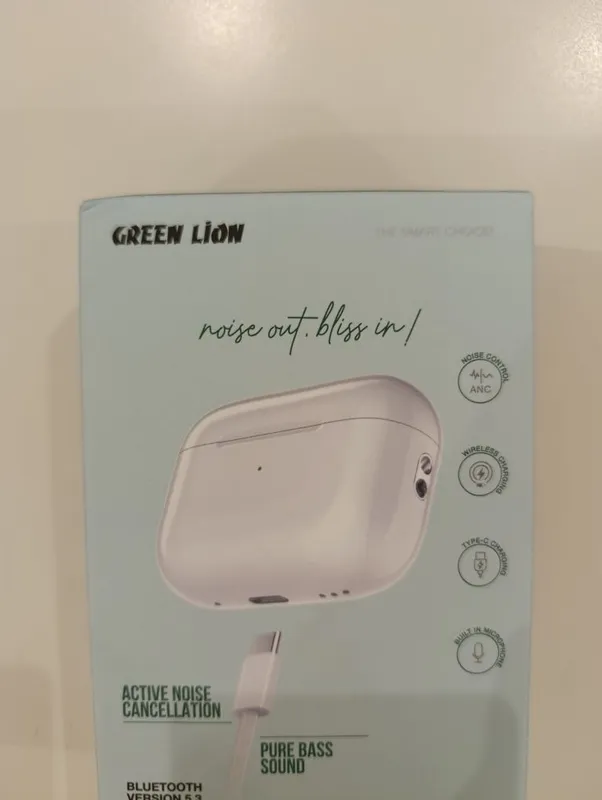 Green lion Airpods pro 2 Anc — фото 1