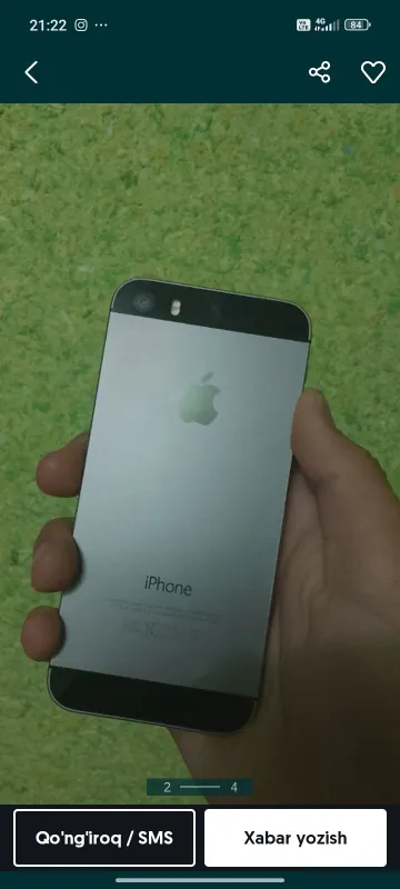 iPhone 5s в отличном состоянии, 16 ГБ, один недостаток 1 iPhone 5s в отличном состоянии, 16 ГБ, один недостаток 1
