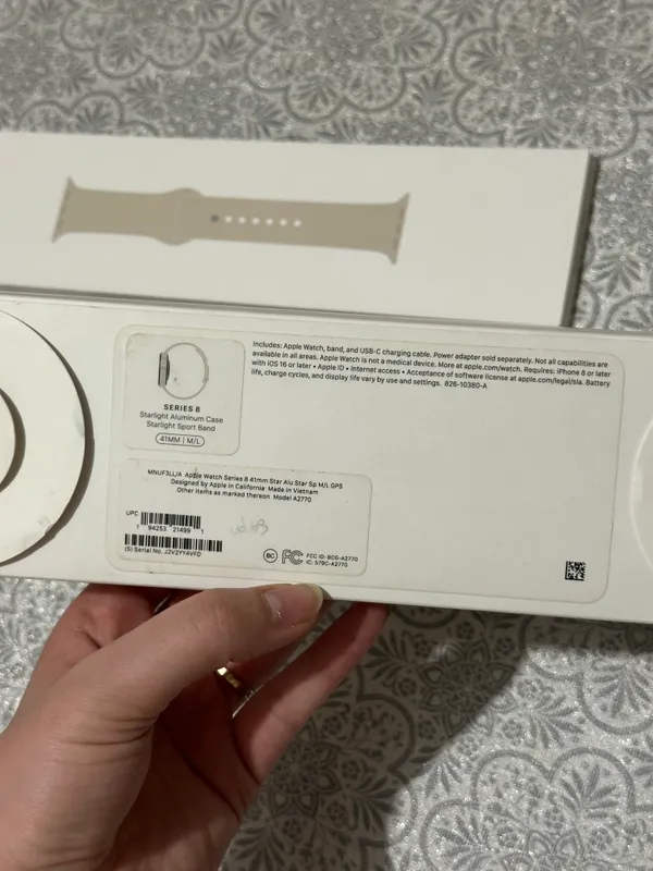 Apple Watch 8 Series 41 mm – Bej rang, yangidek! 2