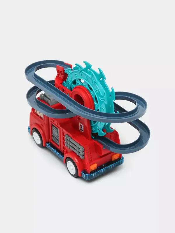 Fire rail car duck — детская игрушка 5 Fire rail car duck — детская игрушка 5