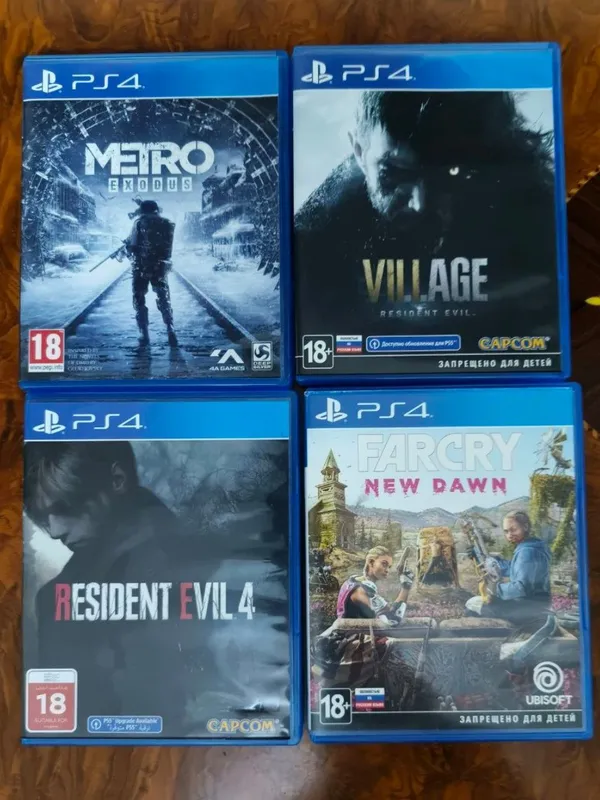 PS4 диски новые, для PS4 и PS5 1 PS4 диски новые, для PS4 и PS5 1