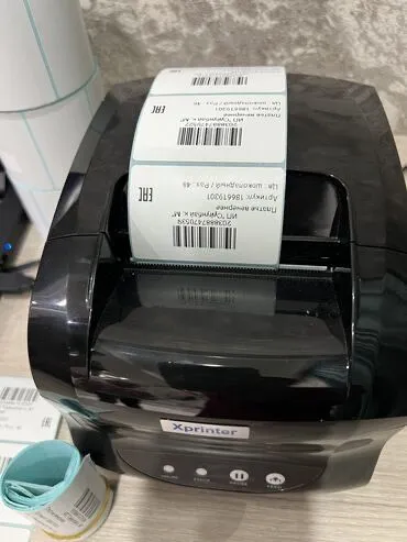 Barkod printer Xprinter 365B термо принтер этикетка — фото 2