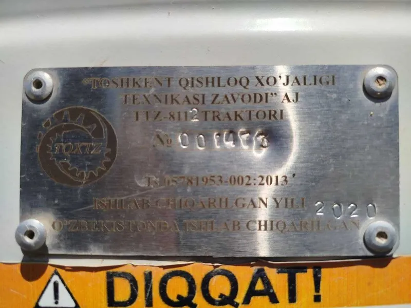 TTZ traktor sotiladi ideal holatda — фото 4