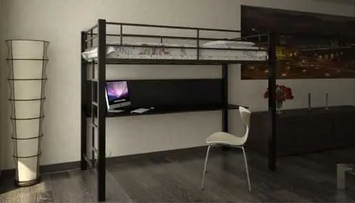 Двухярусная кроват металическое кроват кроватлар лофт кроват Loft kr 5