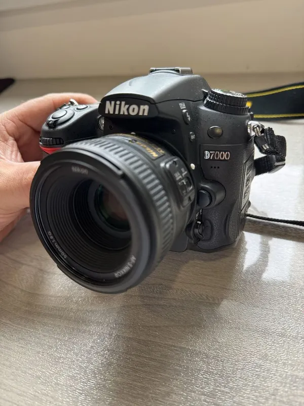 Уже продано! Но есть такой же! Nikon D7000 с линзой 1.8-50мм — фото 2