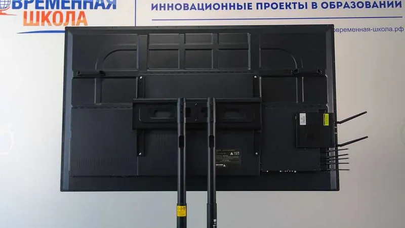 Электрон доска сенсорная панель 75 + ops + ножка + установка — фото 3