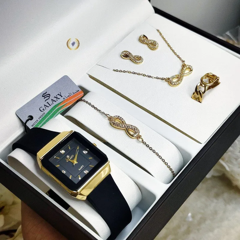 Premium Set Nabor — GALAXY soat + Stainless taqinchoqlar — фото 3