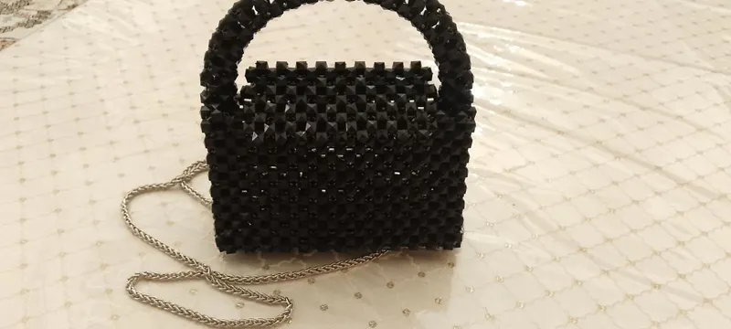 Jemchujniy sumka qizlar ayolar uchun