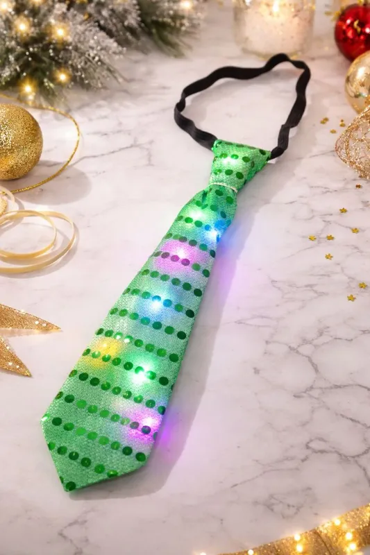 Led галстук, светящийся галстук на мероприятие
